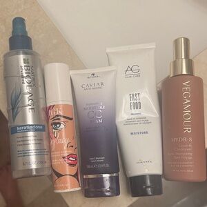 IGK, Vegamour Hair Care Product Set with Various Brands